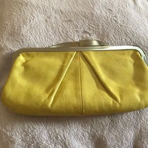 Hobo chartuse small clutch